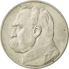 Polonia, 10 Zlotych, 1935, Warsaw, EBC, Plata, KM:29