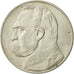 Poland, 10 Zlotych, 1935, Warsaw, AU(55-58), Silver, KM:29