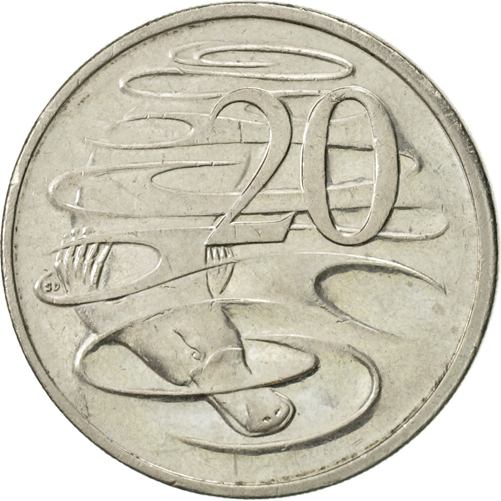 Monnaie, Australie, Elizabeth II, 20 Cents, 2001, Royal Australian Mint, SUP
