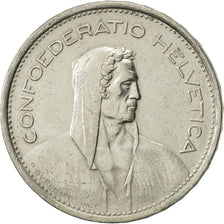 Münze, Schweiz, 5 Francs, 1968, Bern, VZ, Copper-nickel, KM:40a.1
