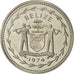 Belize, Dollar, 1974, Franklin Mint, PROOF MS(64), Copper-nickel, KM:43