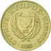 Coin, Cyprus, 5 Cents, 1988, AU(55-58), Nickel-brass, KM:55.2