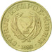 Monnaie, Chypre, 5 Cents, 1988, SUP, Nickel-brass, KM:55.2