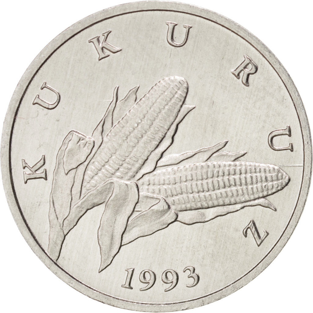 Münze, Kroatien, Lipa, 1993, STGL, Aluminium, KM:3