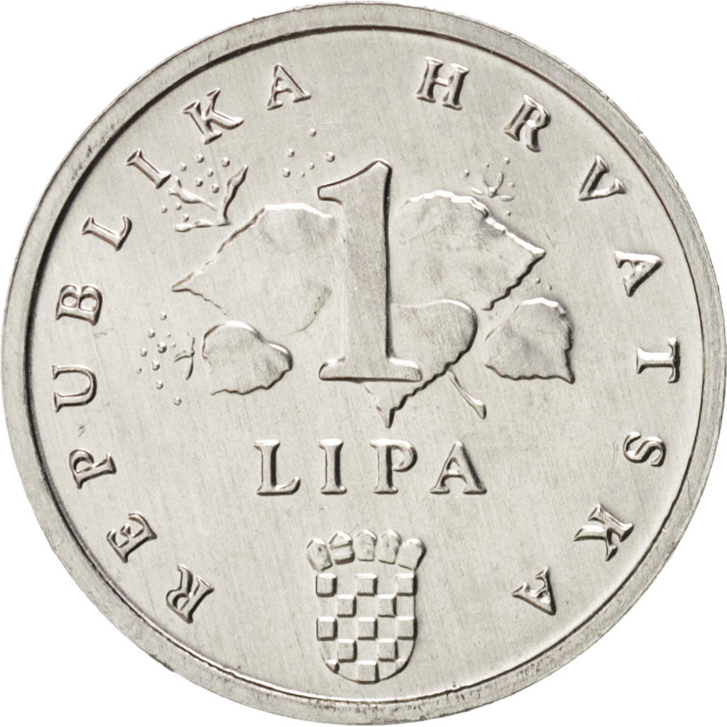 Münze, Kroatien, Lipa, 1993, STGL, Aluminium, KM:3