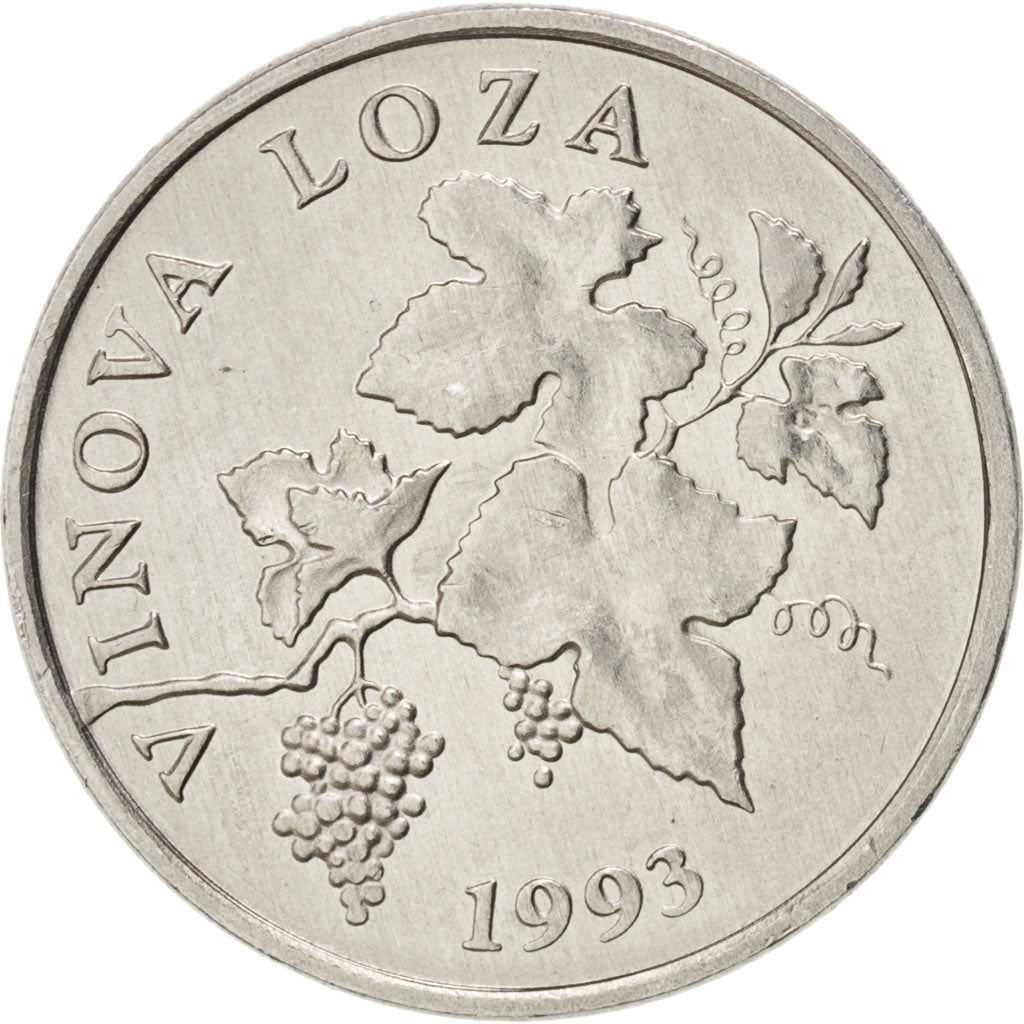 Croatia, 2 Lipe, 1993, KM:4