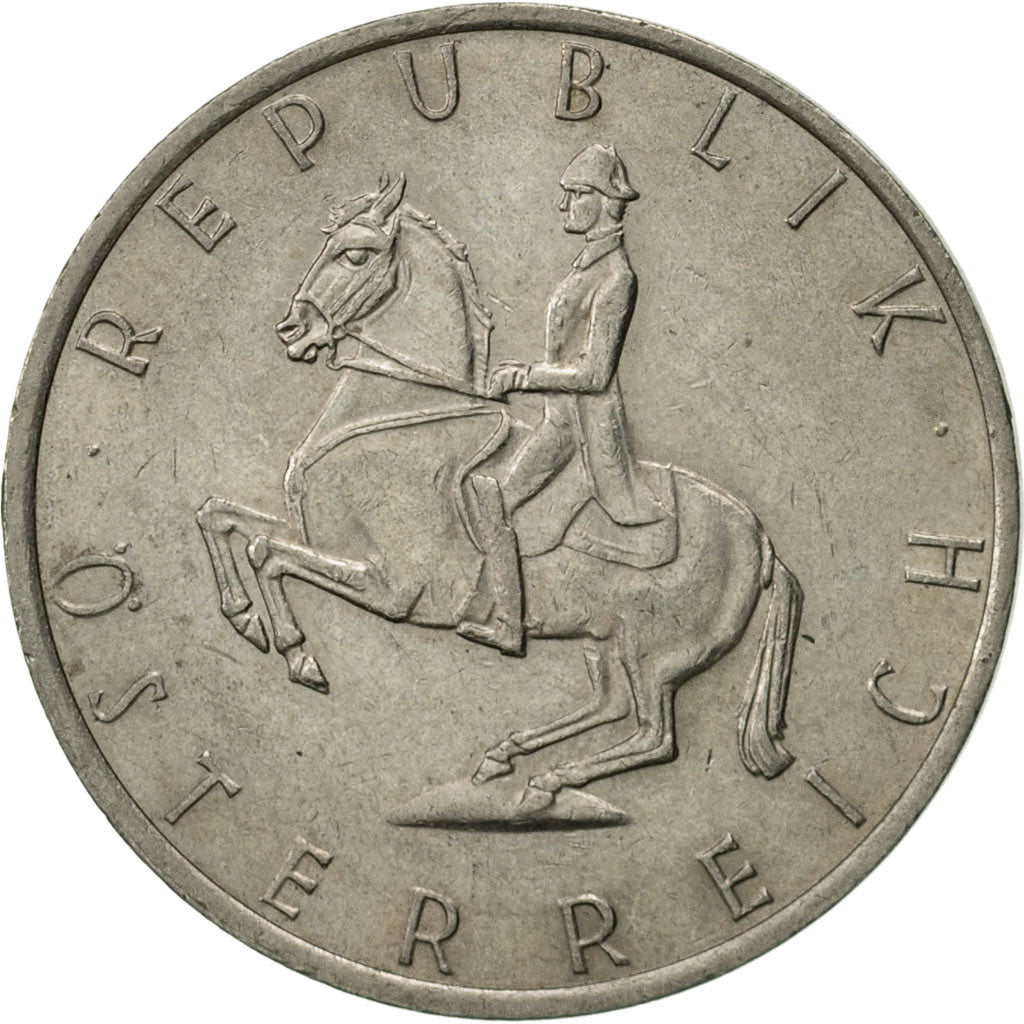 Coin, Austria, 5 Schilling, 1983, AU(55-58), Copper-nickel, KM:2889a