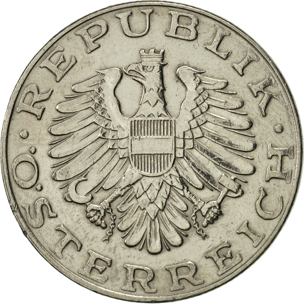 Münze, Österreich, 10 Schilling, 1974, SS+, Copper-Nickel Plated Nickel