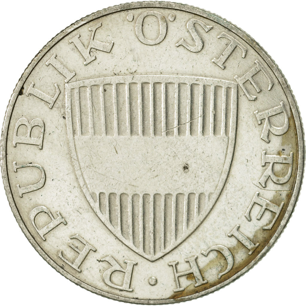 Coin, Austria, 10 Schilling, 1957, AU(50-53), Silver, KM:2882