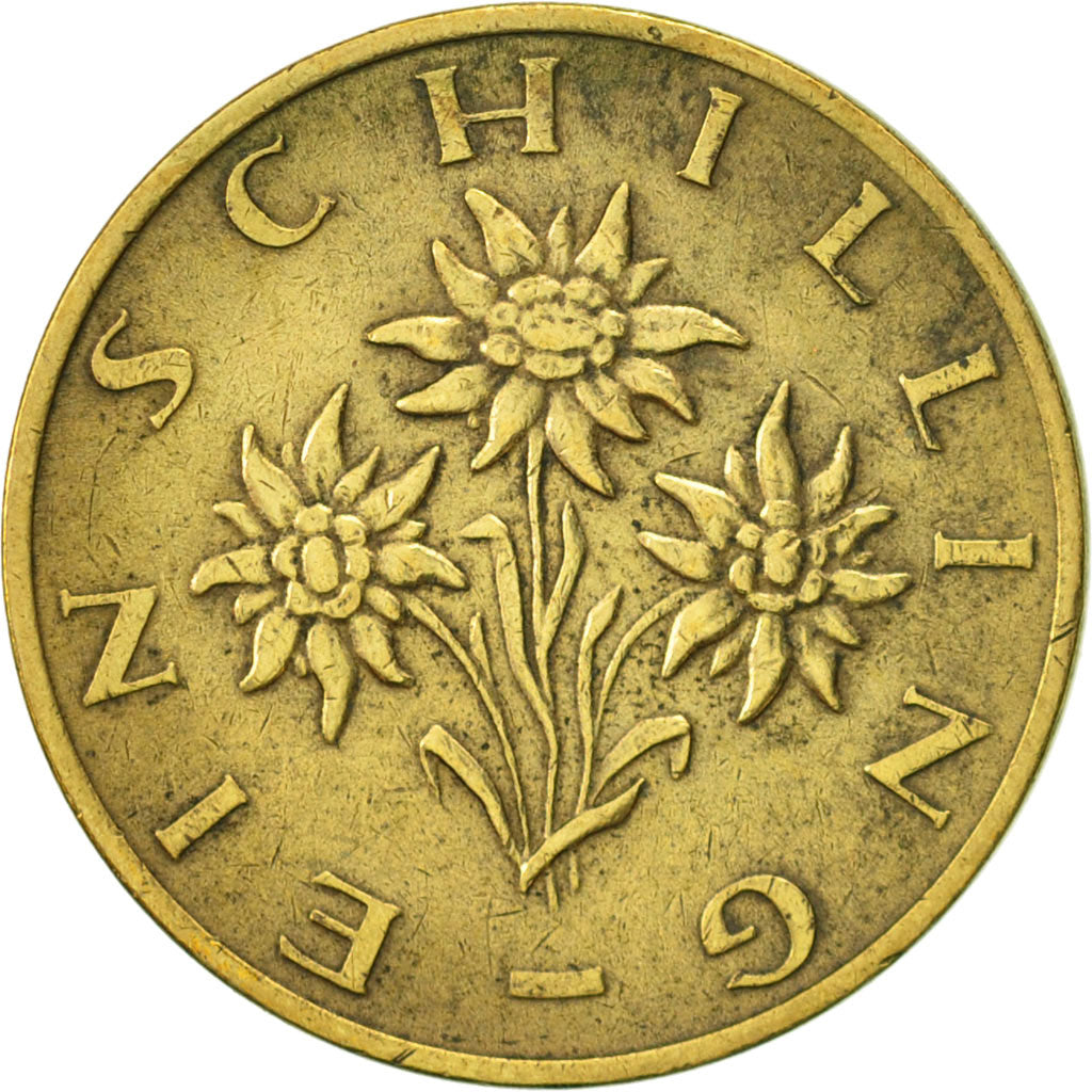 Coin, Austria, Schilling, 1980, EF(40-45), Aluminum-Bronze, KM:2886