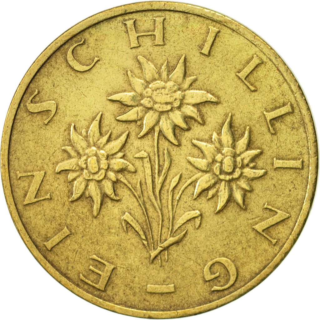 Coin, Austria, Schilling, 1987, EF(40-45), Aluminum-Bronze, KM:2886
