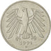 GERMANY - FEDERAL REPUBLIC, 5 Mark, 1991, Karlsruhe, AU(55-58), Copper-Nickel