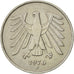 Coin, GERMANY - FEDERAL REPUBLIC, 5 Mark, 1976, Stuttgart, AU(50-53)