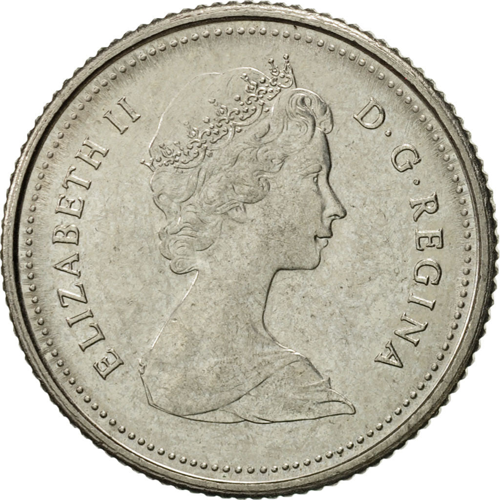Münze, Kanada, Elizabeth II, 10 Cents, 1983, Royal Canadian Mint, Ottawa, VZ