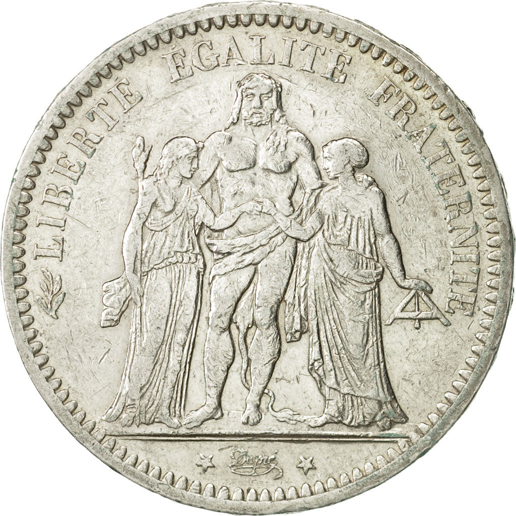 Monnaie, France, Hercule, 5 Francs, 1873, Paris, TTB, Argent, KM:820.1