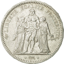 Monnaie, France, Hercule, 5 Francs, 1873, Paris, TTB, Argent, KM:820.1