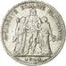 France, Hercule, 5 Francs, 1874, Paris, EF(40-45), Silver, KM:820.1