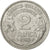 Munten, Frankrijk, Morlon, 2 Francs, 1948, Paris, ZF+, Aluminium, KM:886a.1