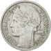 Coin, France, Morlon, 2 Francs, 1950, Paris, AU(50-53), Aluminum, KM:886a.1