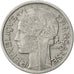 Moneda, Francia, Morlon, 2 Francs, 1948, Beaumont - Le Roger, MBC, Aluminio