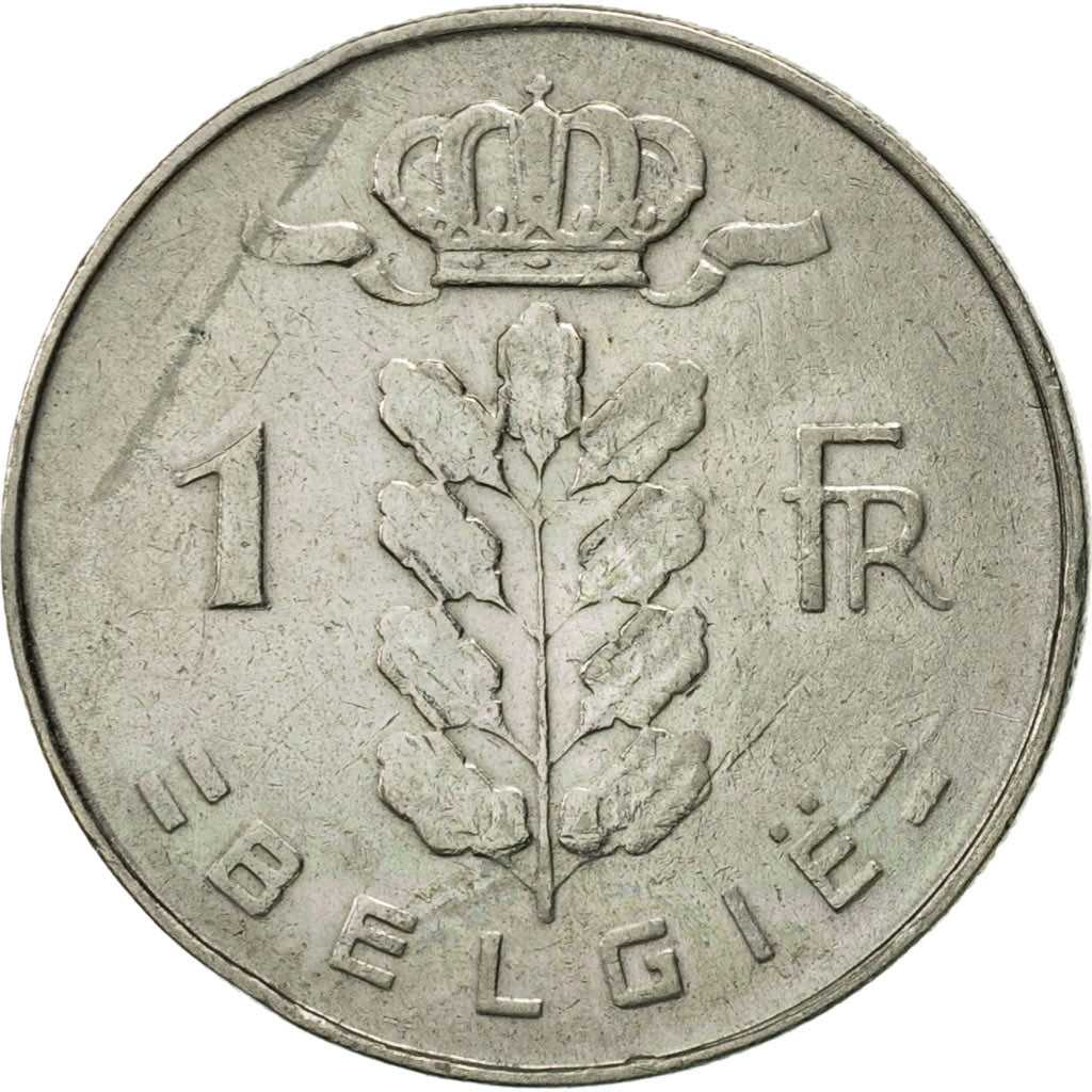 Coin, Belgium, Franc, 1972, EF(40-45), Copper-nickel, KM:143.1