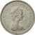 Moneda, Hong Kong, Elizabeth II, Dollar, 1980, MBC+, Cobre - níquel, KM:43
