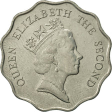 Hong Kong, Elizabeth II, 2 Dollars, 1989, AU(50-53), Copper-nickel, KM:60