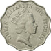 Hong Kong, Elizabeth II, 2 Dollars, 1989, AU(50-53), Copper-nickel, KM:60