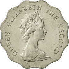 Hong Kong, Elizabeth II, 2 Dollars, 1983, AU(55-58), Copper-nickel, KM:37