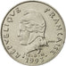 French Polynesia, 20 Francs, 1993, Paris, AU(55-58), Nickel, KM:9