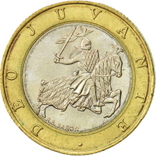 Monaco, Rainier III, 10 Francs, 1996, MS(60-62), Bi-Metallic, KM:163