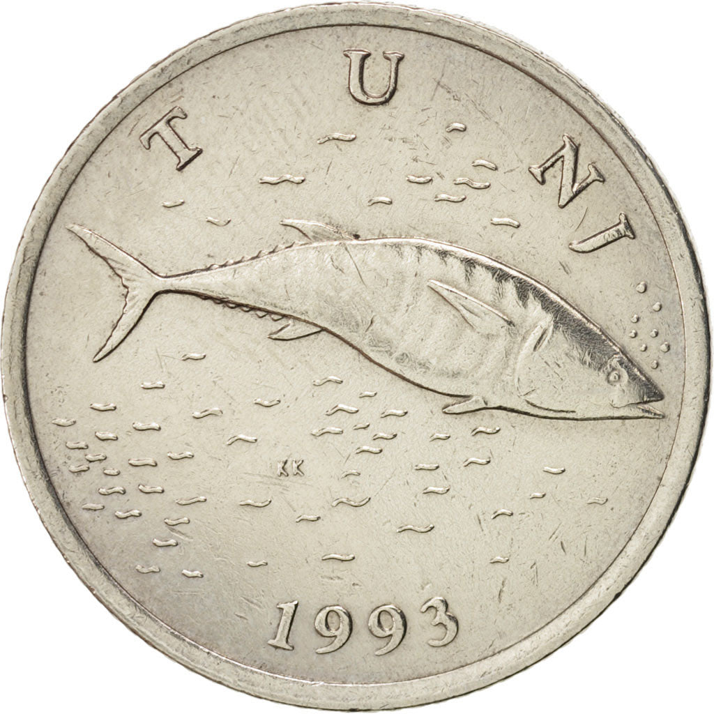 Moneta, Croazia, 2 Kune, 1993, SPL-, Rame-nichel-zinco, KM:10