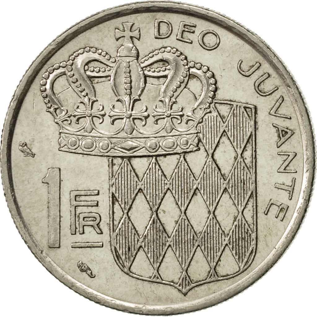 Monnaie, Monaco, Rainier III, Franc, 1966, SUP, Nickel, KM:140, Gadoury:MC 150