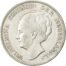 Coin, Netherlands, Wilhelmina I, Gulden, 1929, EF(40-45), Silver, KM:161.1