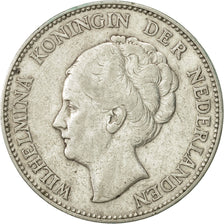 Coin, Netherlands, Wilhelmina I, Gulden, 1924, EF(40-45), Silver, KM:161.1