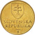 Moneta, Słowacja, Koruna, 1994, AU(50-53), Brąz platerowany stalą, KM:12