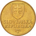 Coin, Slovakia, Koruna, 2005, AU(55-58), Bronze Plated Steel, KM:12