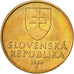 Münze, Slowakei, Koruna, 2006, VZ, Bronze Plated Steel, KM:12