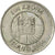 Moneta, Islandia, Krona, 1984, AU(50-53), Miedź-Nikiel, KM:27