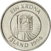 Iceland, Krona, 1994, MS(60-62), Nickel plated steel, KM:27A