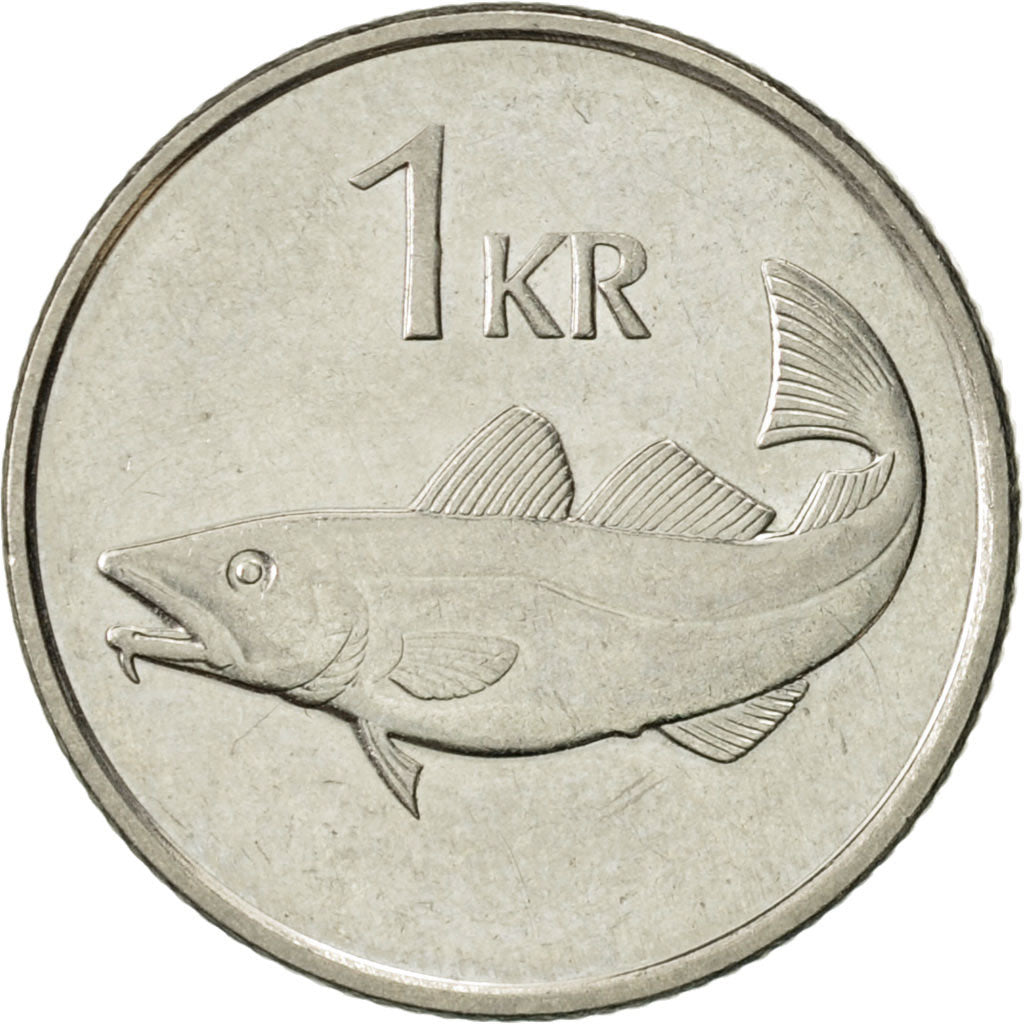 Iceland, Krona, 1994, SUP+, Nickel plated steel, KM:27A
