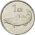 Moneta, Islandia, Krona, 1996, AU(55-58), Nickel platerowany stalą, KM:27A