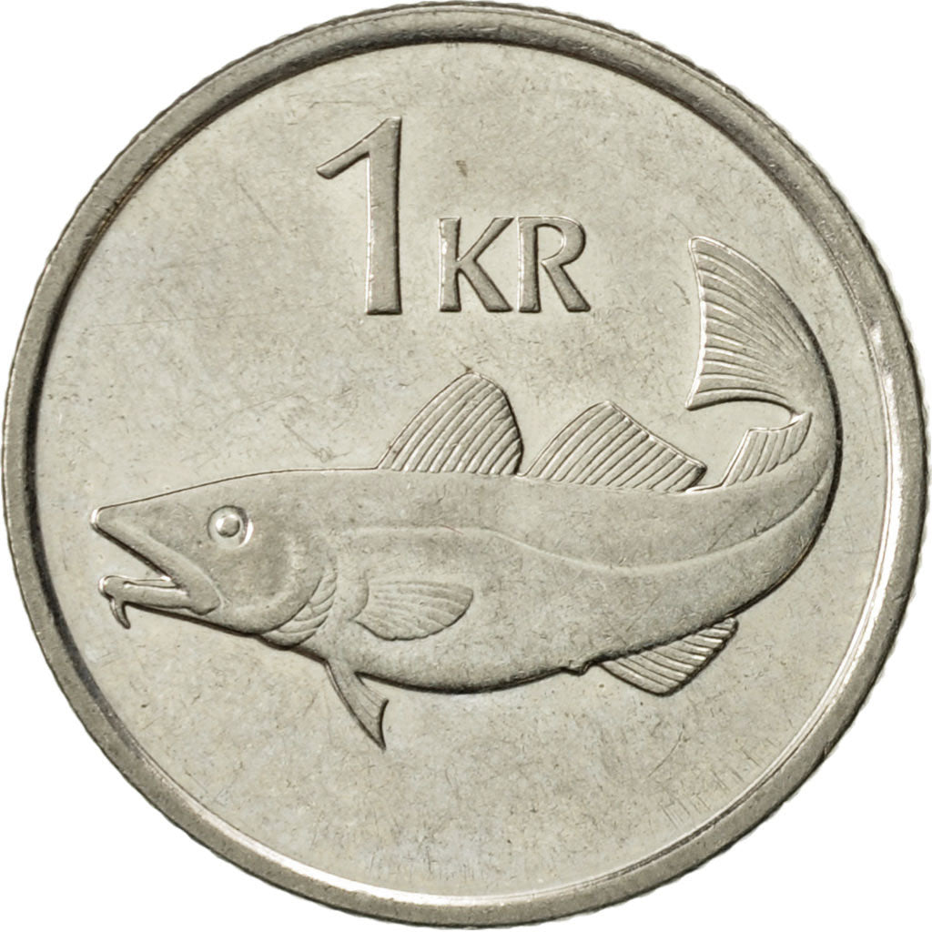 Monnaie, Iceland, Krona, 1992, SUP, Nickel plated steel, KM:27A