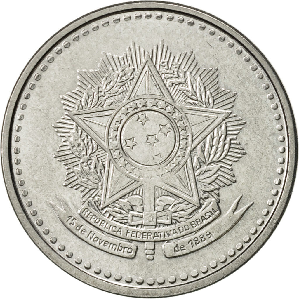 Coin, Brazil, Cruzado, 1987, AU(55-58), Stainless Steel, KM:605