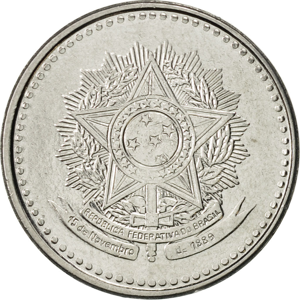 Coin, Brazil, Cruzado, 1988, AU(55-58), Stainless Steel, KM:605
