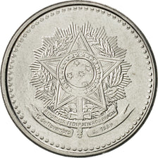 Coin, Brazil, Cruzado, 1988, AU(55-58), Stainless Steel, KM:605