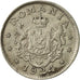 Rumanía, Ferdinand I, Leu, 1924, Poissy, MBC+, Cobre - níquel, KM:46