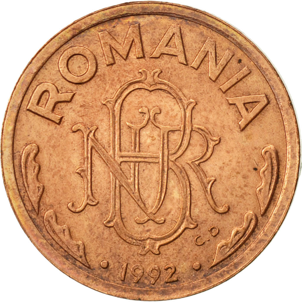 Monnaie, Roumanie, Leu, 1992, SUP, Copper Clad Steel, KM:113