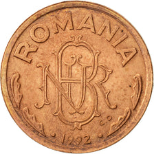 Monnaie, Roumanie, Leu, 1992, SUP, Copper Clad Steel, KM:113