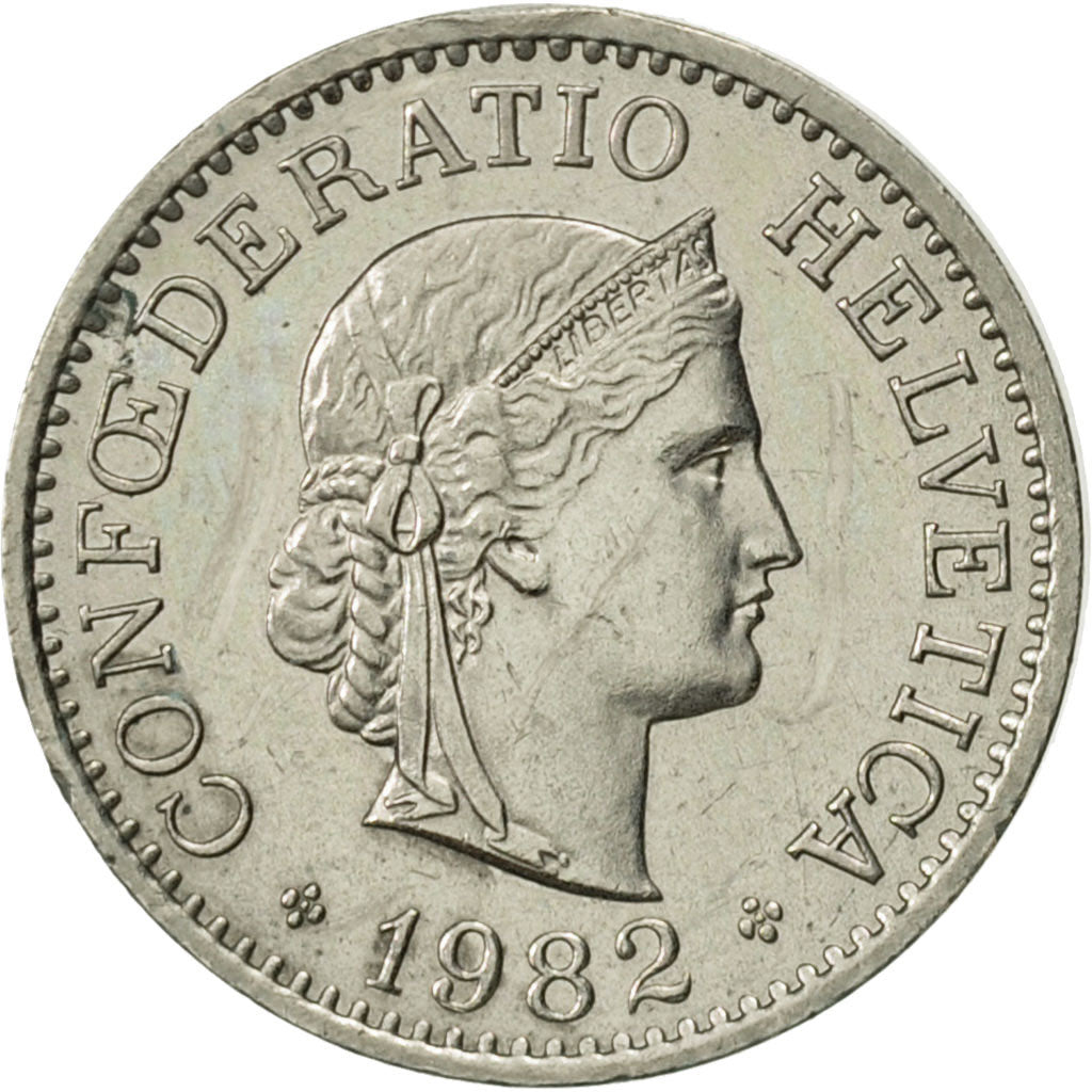 Monnaie, Suisse, 10 Rappen, 1982, Bern, SUP+, Copper-nickel, KM:27